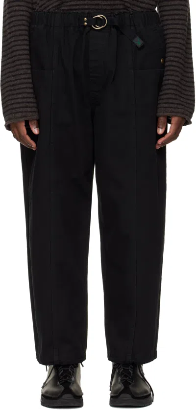 South2 West8 Black Belted C.s. Trousers