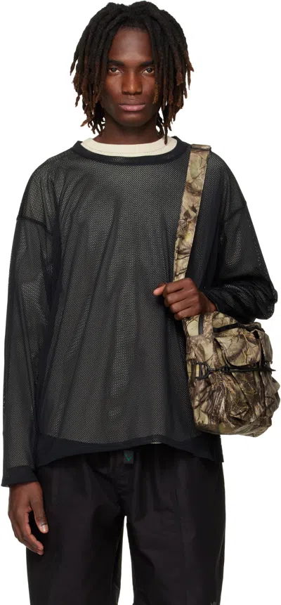 South2 West8 Black Crewneck T-shirt