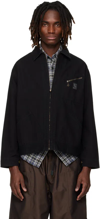 South2 West8 Black Work Jacket