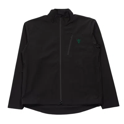 South2 West8 Boulder Polyester Jacket In Black In Nero