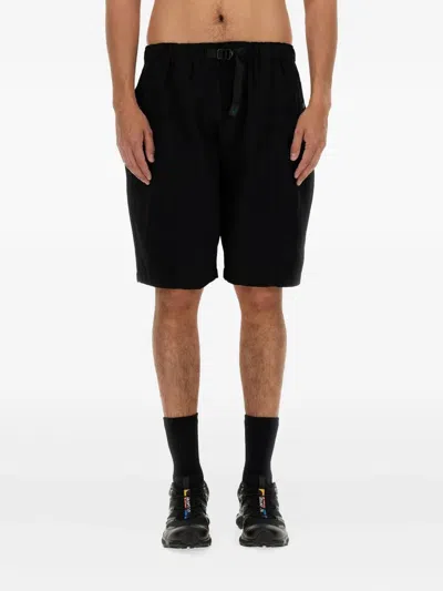 South2 West8 Buckle-waist Shorts In Black