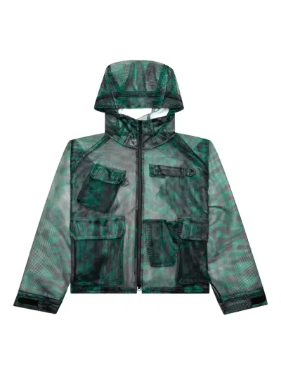 South2 West8 Bush Trek Mesh Jacket In Green