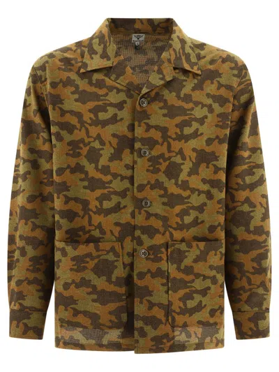 South2 West8 Camo Shirt In Green