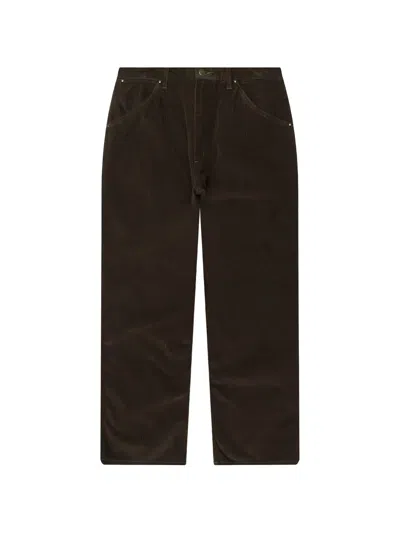 South2 West8 Corduroy Trousers In Brown