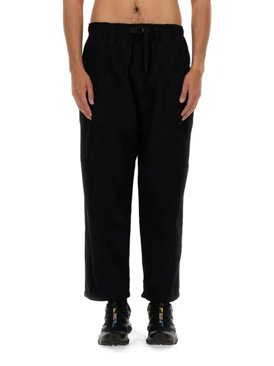 South2 West8 Cotton Trousers In Black