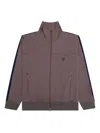 South2 West8 Embroidered-logo Jacket In Neutral
