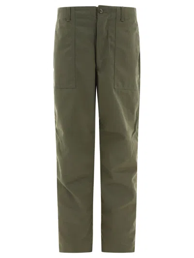 South2 West8 Green Fatigue Trousers In B-green