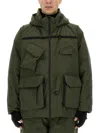 South2 West8 Functional Green Jacket With Utility Pockets
