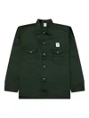 South2 West8 Logo-patch Overshirt In Green
