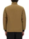 South2 West8 Jacket Logo High Collar Chest Pocket In Blue