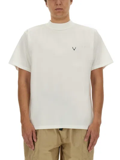 South2 West8 Logo T-shirt For Men In Neutral
