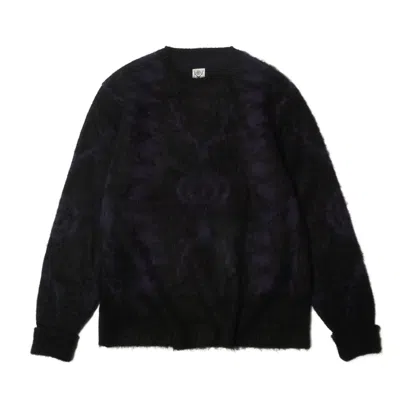 Pre-owned South2 West8 Mohair Loose Fit Native Sweater In Black