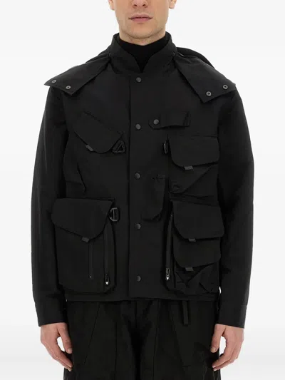 South2 West8 Multi-pocket Jacket In Black