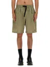 South2 West8 Nylon Bermuda Shorts In Green