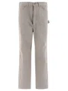 South2 West8 Painter Trousers Grey In Grey