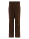 South2 West8 Fatigue Trousers In Brown