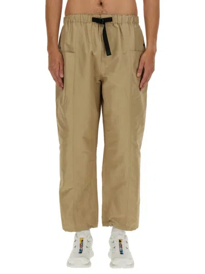 South2 West8 Relaxed Fit Chintz Trousers In Beige