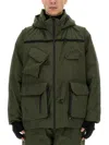 South2 West8 Functional Green Jacket With Utility Pockets