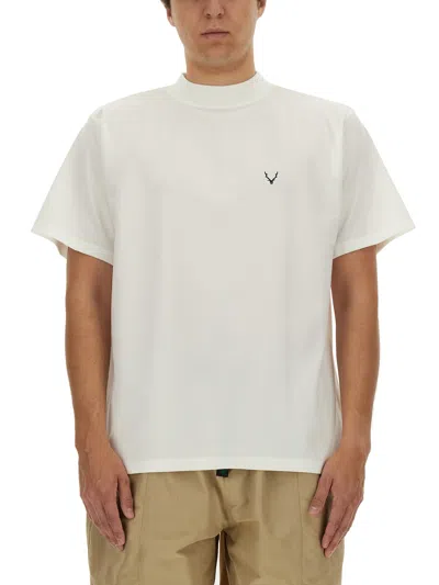 South2 West8 T-shirt With Logo In White
