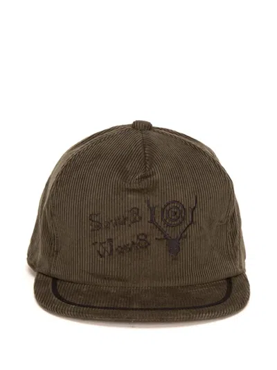 South2 West8 Trucker 棒球帽 In 褐色