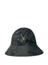 South2 West8 X Brain Dead Fishing Bucket Hat In Black
