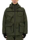 South2 West8 Functional Green Jacket With Utility Pockets In Green
