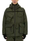 South2 West8 Functional Green Jacket With Utility Pockets In Green