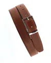Southern Casanova Men's Hickory Charcoal Reversible Belt In Dark Brown/brown In Multi
