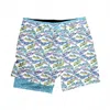 Southern Casanova Men's Sea-doo Splash Swim Trunks In Multi