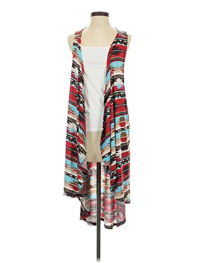 Pre-owned Southern Charm Kimono In Blue