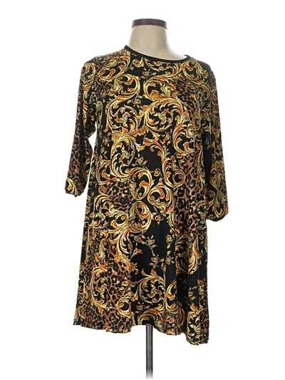 Pre-owned Southern Charm Kimono In Gold