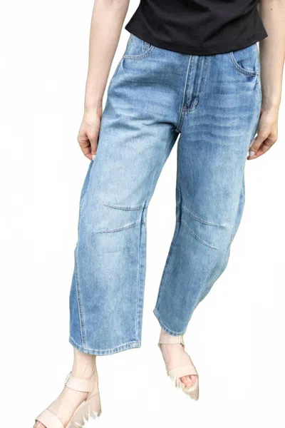 Southern Clothing Emmerson Barrel Jeans In Blue