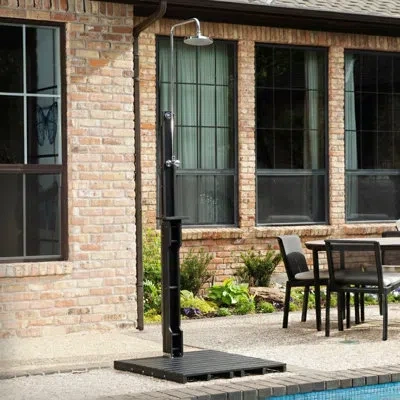 Southern Enterprises Outdoor Shower In Black