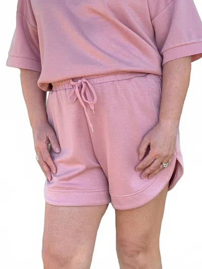 Southern Grace Eva Collection Shorts In Pink