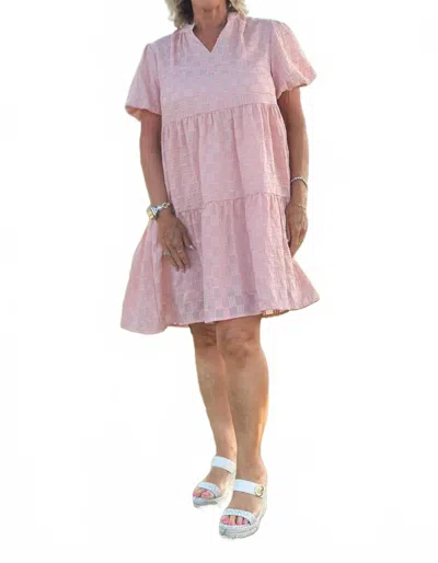 Southern Grace Jessica Mini Dress In Pink