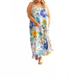Southern Grace Tropical Maxi Dress In Multi In Multi
