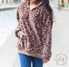 SOUTHERN GRACE UNTAMED LEOPARD SHERPA WITH POCKET ZIP UP IN LEOPARD PRINT