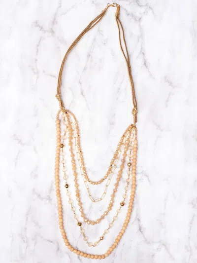 Southern Grace Women's Only In Miami Layered Necklace In Gold
