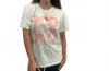 Southern Grace Xoxo Balloon T-shirt With Sequin Sleeves In White In White