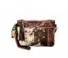 Southern Junkie Women's Upcycled Lv Cowhide Leather Crossbody In Brown In Brown