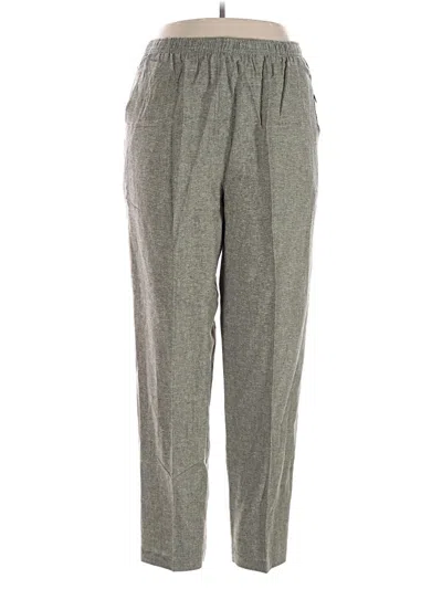Pre-owned Southern Lady Casual Pants In Gray