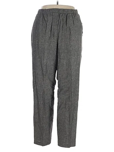Pre-owned Southern Lady Casual Pants In Gray