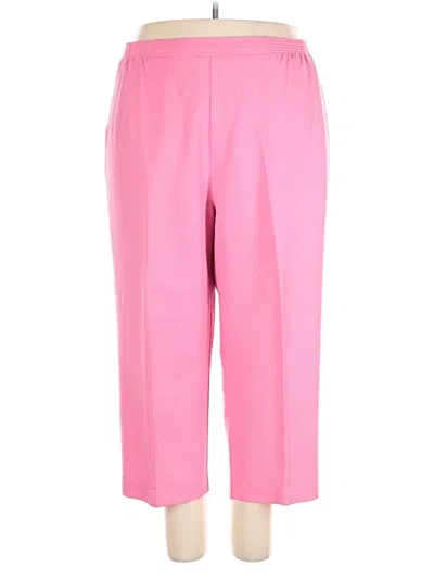 Pre-owned Southern Lady Casual Pants In Pink