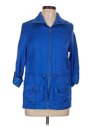 Pre-owned Southern Lady Coat In Blue