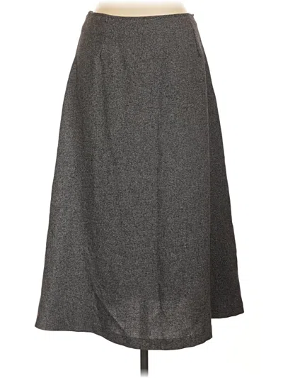 Pre-owned Southern Lady Formal Skirt In Gray
