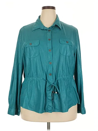 Pre-owned Southern Lady Jacket In Teal