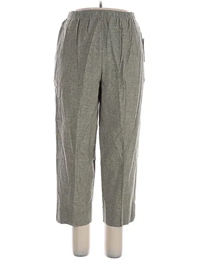 Southern Lady Linen Pants In Gray