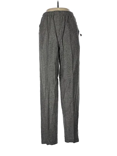 Southern Lady Linen Pants In Gray