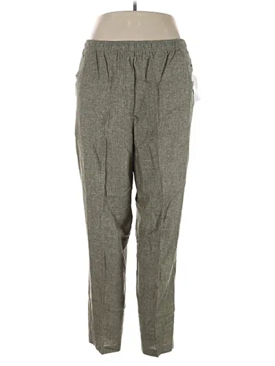 Southern Lady Linen Pants In Green