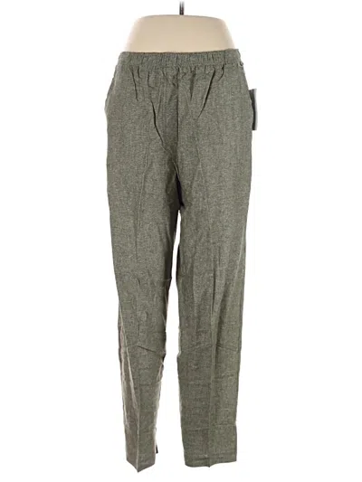Southern Lady Linen Pants In Gray